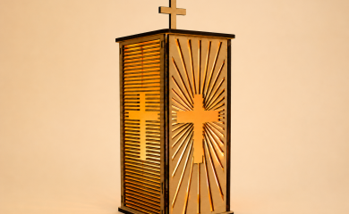 Felinar de Paște „Lumina Crucii”