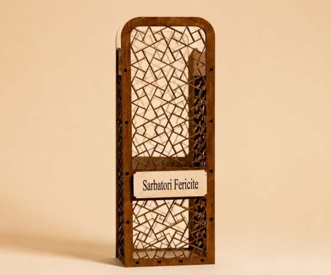 Cutie decorativă „Sărbători fericite”