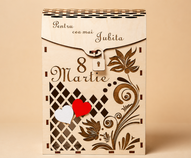 Cutie cadou „Pentru cea mai iubită”